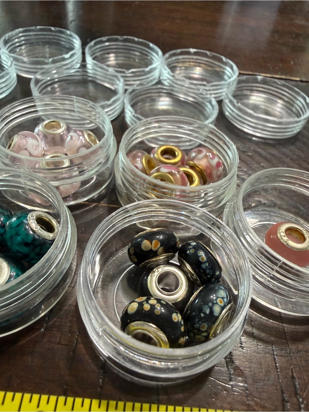 Mixed Glass European-Style Charm Beads - Multicolor Set - Picture 6 of 9
